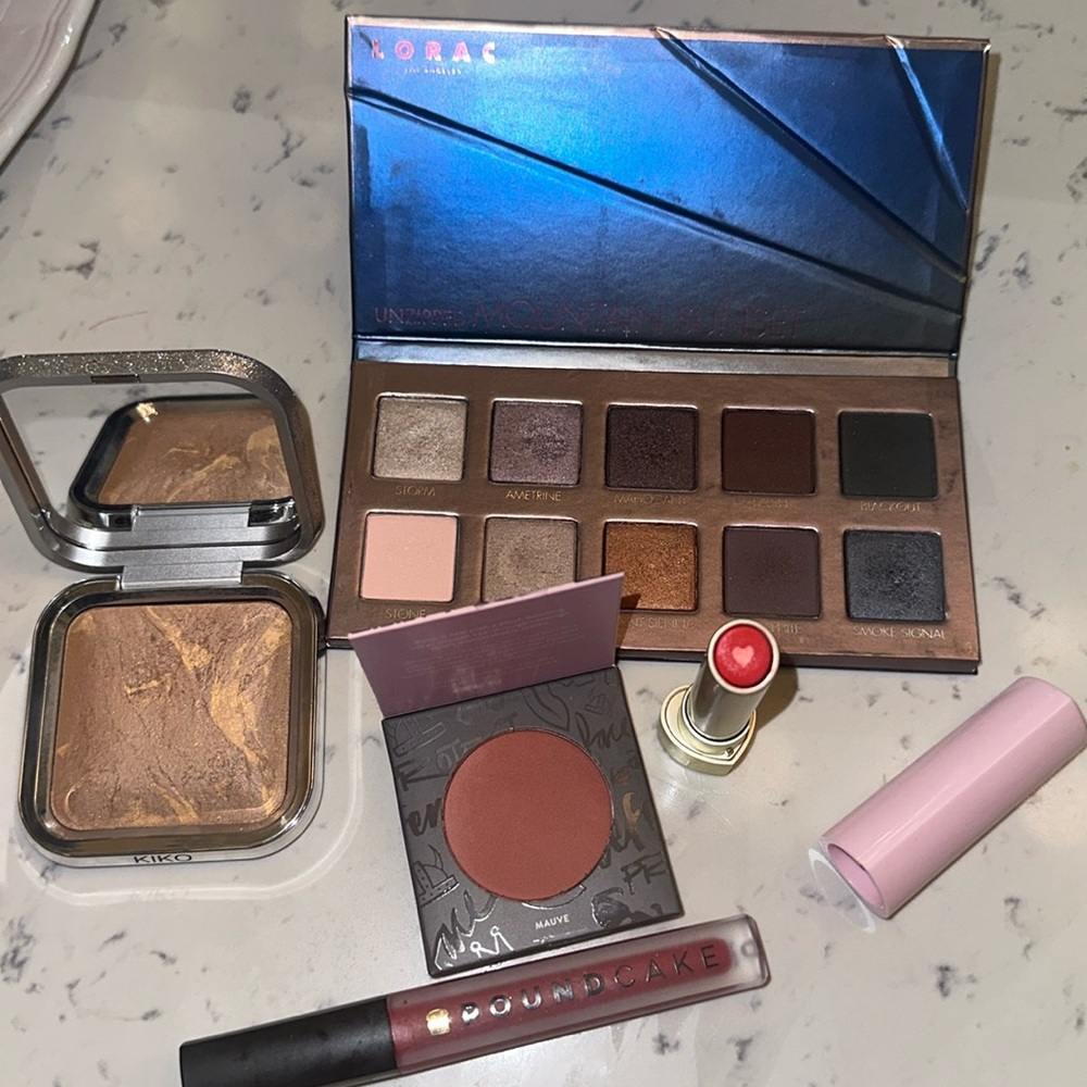 Makeup bundle - lorac, kiko, pound cake, too faced